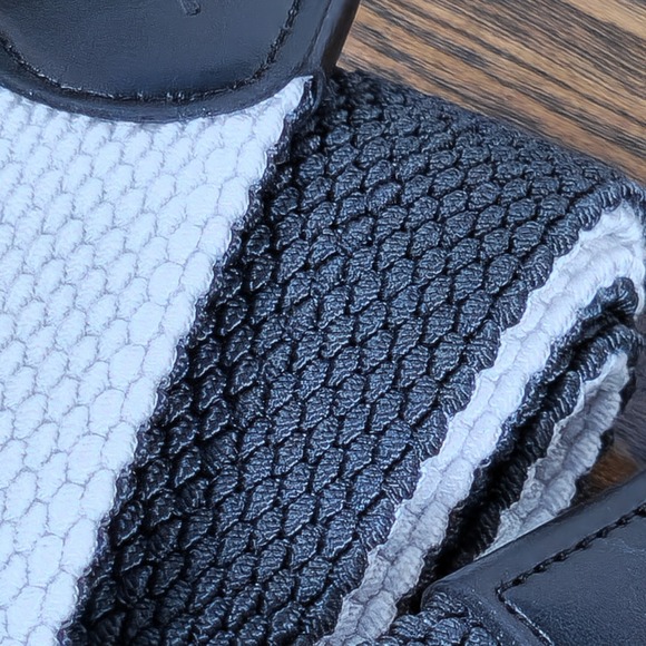 Callaway Golf Belt XL 42-44 Gray White Reversible Stretch Swing Tech NWT - Picture 4 of 8